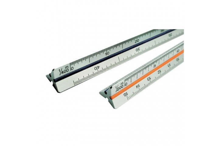 Scalimetro tecnostyl - 30 cm - generico - 1:1-2-5-20-50-100-200-500-1000-1250-2500 - 91/u Scalimetro tecnostyl - 30 cm - generico - 1:1-2-5-20-50-100-200-500-1000-1250-2500 - 91/u