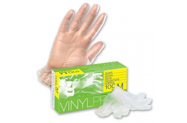 Guanti in vinile icoguanti - senza polvere - bianco trasparente - l - esvs vinyl pro l (conf.100) Guanti in vinile icoguanti - senza polvere - bianco trasparente - l - esvs vinyl pro l (conf.100)