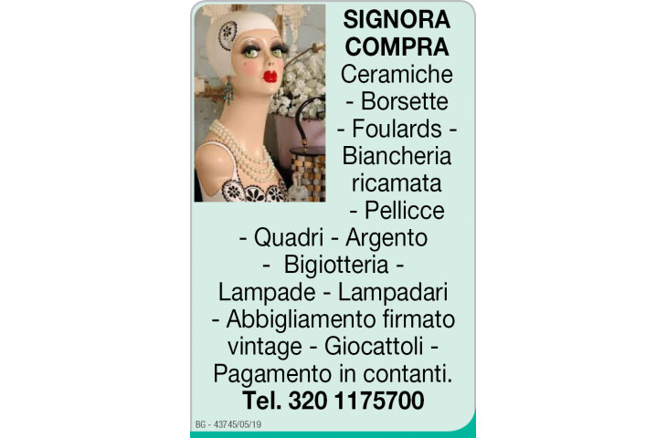 Signora compra