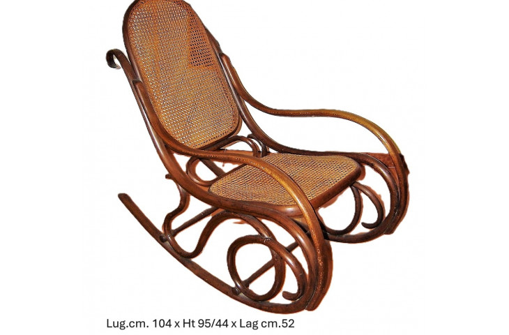 Poltrona a dondolo thonet Poltrona a dondolo thonet