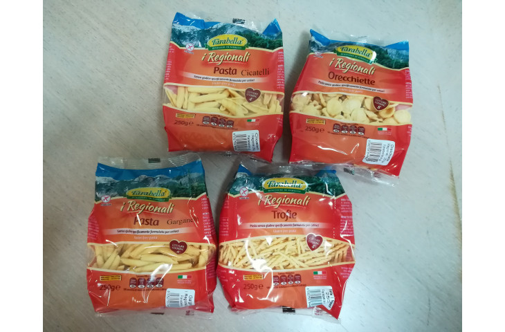 Formati di pasta regionali Formati di pasta regionali